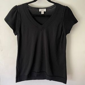 Loft flutter sleeve top